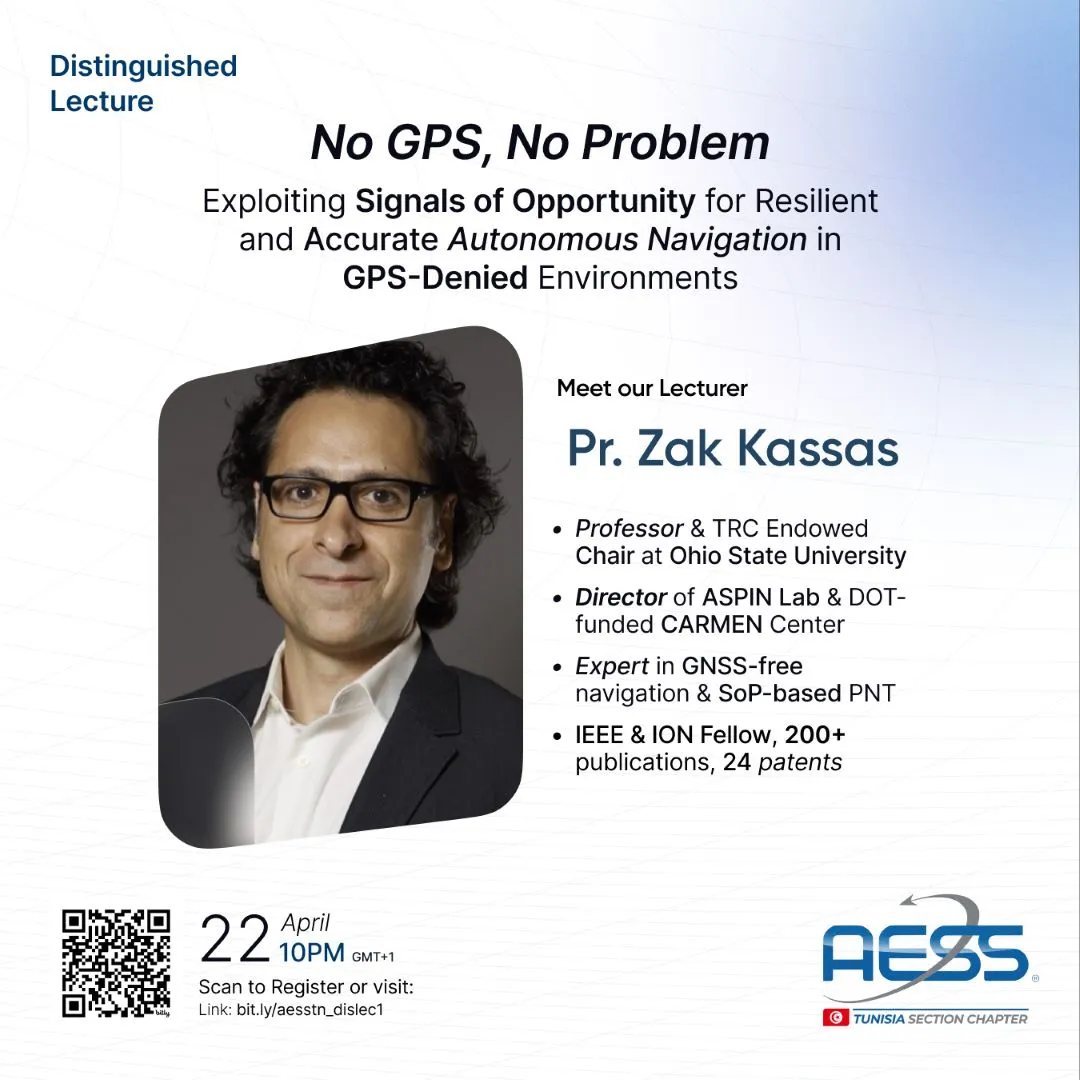 Distinguished Lecture - No GPS, No Problem